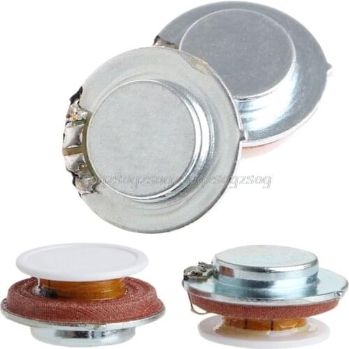 2Pcs 27mm Speaker Vibration Resonance 3W 4 Ohm High Fidelity Audio Stereo N22 dropship