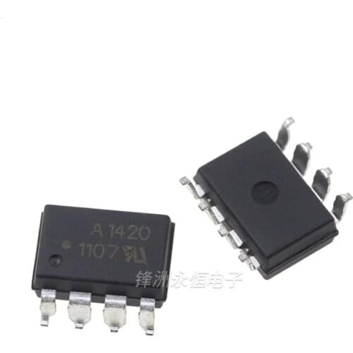 2PCS A1420 ASSR-1420 HCPL-1420 SMD SMD-8 Photocoupler Isolator