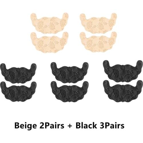 5Pairs/Lot Women Bra Nipple Covers Chest Stickers Mesh Reusable Breast Pad Nude Black Breast Nipple Stickers