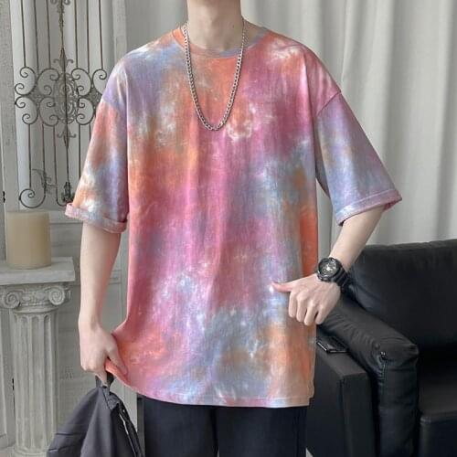 Men Oversized T-shirt 2021 Anime Full Print Cotton Hip Hop Tshirt Male Japanese Streetwear Harajuku T Shirt For Men Tee Shirt