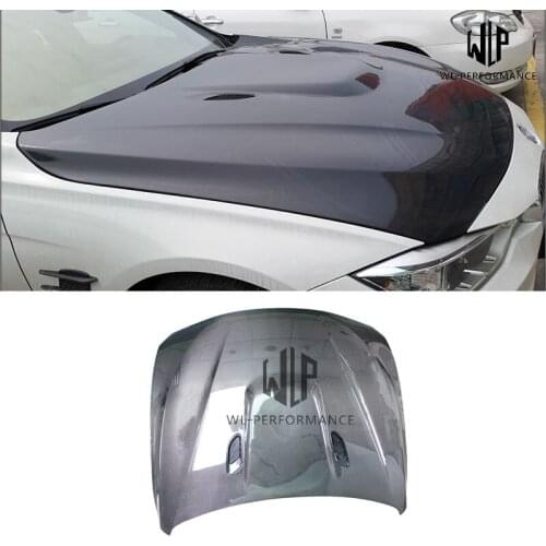 F30 M3 Open Hole Carbon Fiber Front Engine Hood Bonnets engine Covers Car Body Kit For BMW 3 Series F30 M3 2012-UP