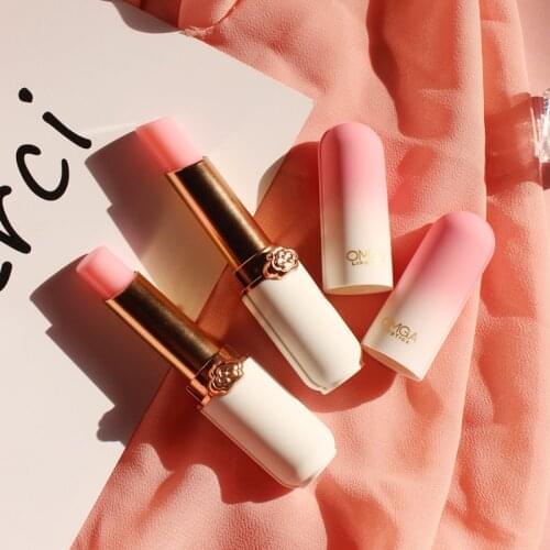 Peach Girl Crystal Vitality Color Lipstick Temperature Change Liplipstick Lip Texture Light Lip Balm Not Stick Lips 3g Lipstick