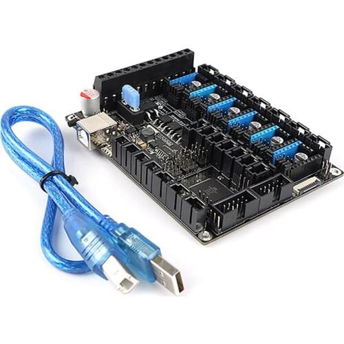 Main Control Board Motherboard Compatible with TMC2208 UART Mode for F6 V1.4 3D Printer Accessories