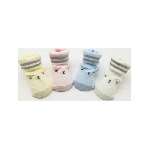 Spring and summer new children socks cartoon animal accessories baby socks dispensing non-slip baby socks newborn cotton socks