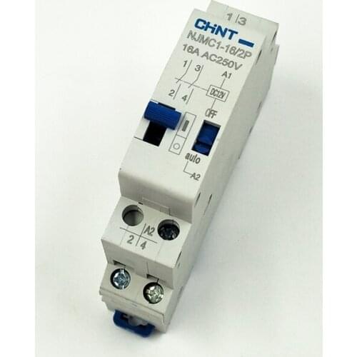 Original CHINT Control Relay NJMC1-16 2p 16A DC12V Pulse Relay