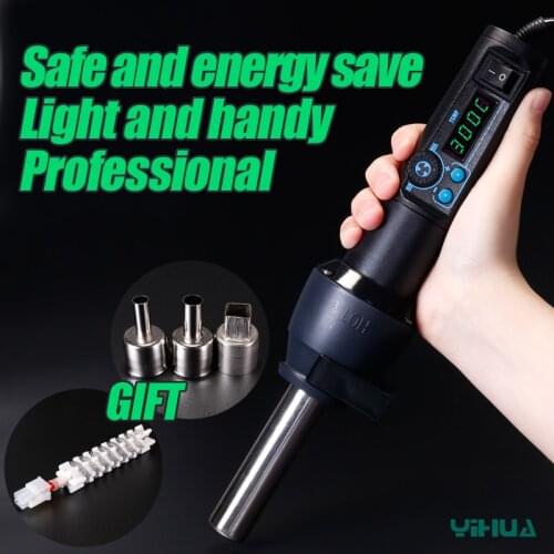 YIHUA 8858 Upgraded Version 8858-I 700W Portable Blower Hair Dryer Heat Gun BGA Hot Air Gun 110V/220V Solder Rework Tool
