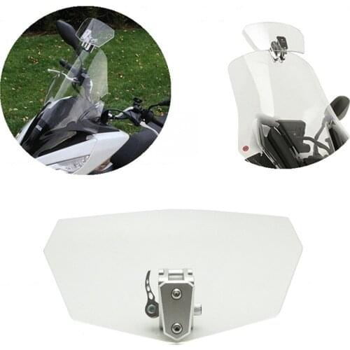 Adjustable Risen Windscreen Windshield Lockable for BMW F700 F800 GS Adventure/S/ST/GT, F650 GS, K1200S / R 1200GS Universal