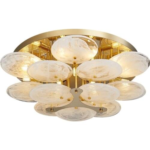Modern Glass Industrial Retro Household Lamp Living Room Childrens Bedroom Dining Table LED Ceiling lamp
