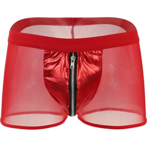 UNWE Men's Leather Briefs