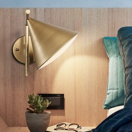 Fishion Iron Wall Sconce Lighting Fixture LED Wall Light Modern Bedroom Living Room Luminaire Arm Arandela TV Background Lamps