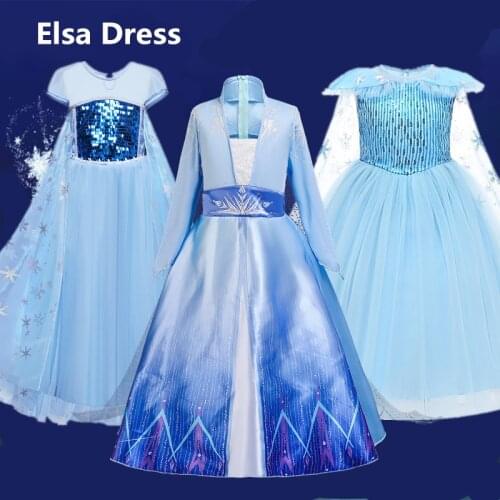 2021 Queen Dress Long Sleeve Cosplay Robe Teens Birthday Party Costume Dresses For Girls Kids Carnival Vestidos