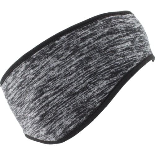1PC Unisex Women Men Ear Warmer 2021 Fashion Winter Head Band Polar Fleece Black Ear Muff Stretch Spandex Hair Band Accessories