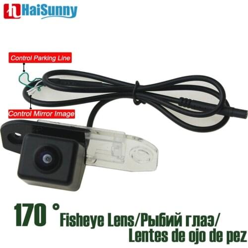 170 Degree View Angle Rear View Camera HD CCD Fisheye Lens Night Vision For Volvo xc90 S40 S60 XC60 V60 S80 Reverse Camera