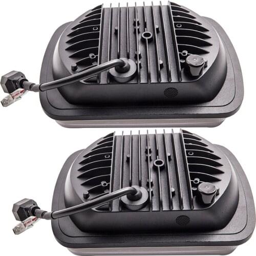 5x7'' 7x6'' LED Headlight Halo angel eyes DRL For Jeep Cherokee XJ 1979-2001 Wrangler YJ 1987-1995 H4651 H4652 6000K 210W