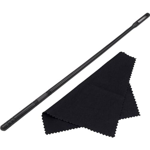Woodwind Instruments Accessory Cleaning-Sticks for Flute Cleaning Rod with Cloth for Flute Flute Cleaning Kit