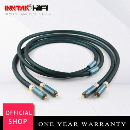 Hifi 8N OCC RCA Audio Cable 2RCA to 2RCA Male Audio Cable 0.5m -5m