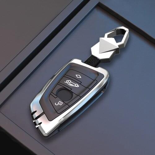 Zinc Alloy Car Remote Key Case Cover Fob For BMW 1 2 3 4 5 6 7 Series X1 X3 X5 X6 F30 F34 F10 F07 F20 G30 F15 F16 Car Styling