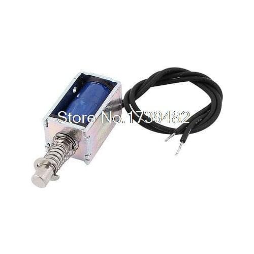 DC 9V 2.7W 120g/2mm Pull Type Electric Magnet Solenoid Electromagnet