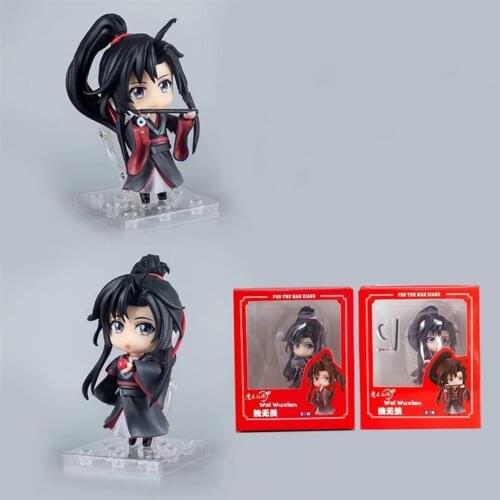 2Pcs Wei Wuxian Figure Cosplay Mo Xuanyu Mo Dao Zu Shi Anime Model Grandmaster of Demonic Cultivation Toy Gift Decor Halloween