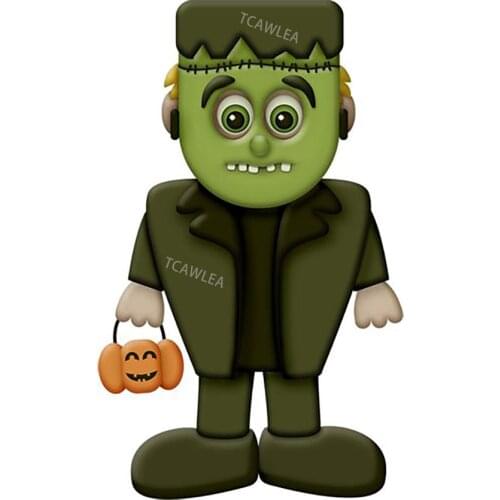 Halloween Zombie Metal Cutting Dies for DIY Craft Scrapbooking Cards Decorative New