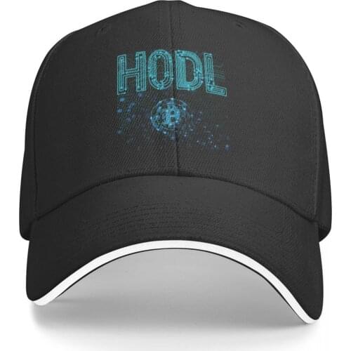 HODL Circuit Board Bitcoin Buy & Hold For Promo Mens and Womens cap Print Anime fishing hip hop Cute hats