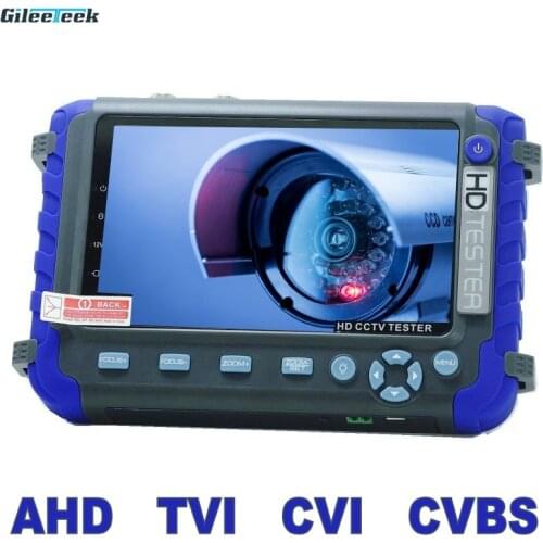 IV8C Professional CCTV camera monitor CCTV testing tool 5 Inch display 5MP AHD TVI 4MP CVI CVBS CCTV Camera Tester Monitor PTZ