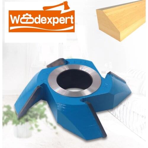 Integrated TCT Angle Cutter 45 Degree for Spindle Shaper Machine Carbide Material for Woodworking