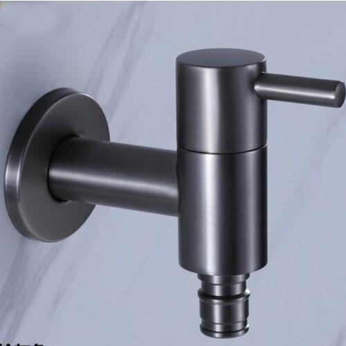 Gun gray color faucet, outside tap, washing machine faucet, toilet bibcocks, bibcock,tap,Garden faucet SC01