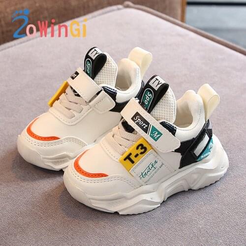 Size 21-30 Kids Boys Shoes Kids Shoes for Girl 2021 New Training Shoes for Children Soft Bottom Sneakers tenis infantil menino