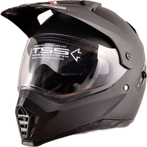 Good Safey Off Road Motorcycle Helmet With Sunshield Moto-cross Motocross Casco Double Lens Racing Dot approved CE