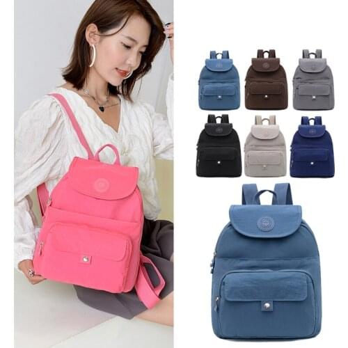 2021 New Women Backpack Waterproof School Backpack Female Mini Backpacks Casual School Bags For Teenage Girls College