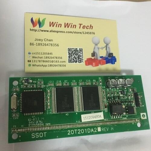 20T201DA2 100% New original LCD VFD module 20T201DA2 Original imported fluorescent screen Free shipping 20T201DA2