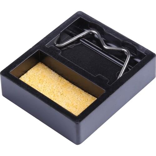 Letme Electric Soldering Iron Stand Holder Metal Support Station Small And Simple Soldering Iron Frame With Solder Sponge