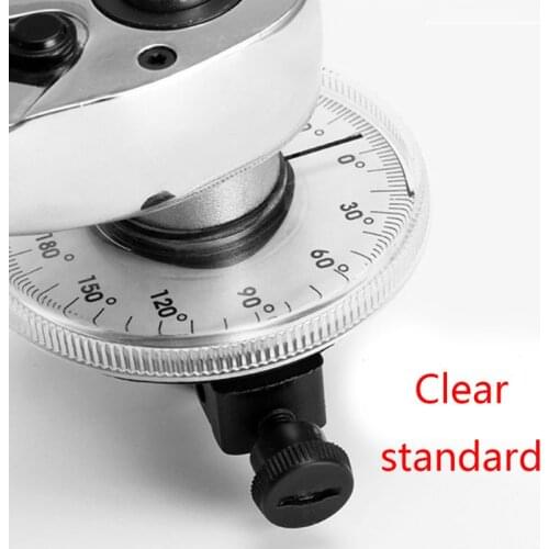 Professional 1/2 Inch Adjustable Drive Torque Angle Gauge Tool Hand Tools Wrench