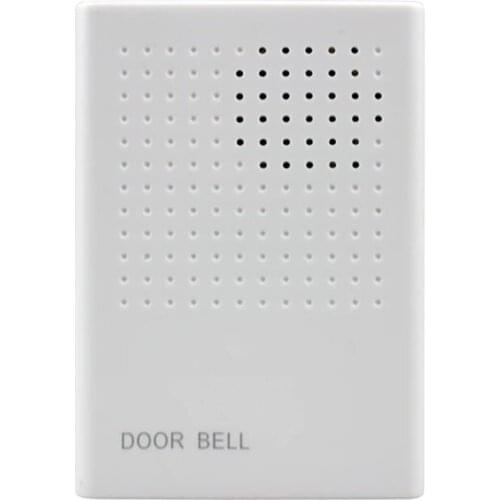 Wired Door Bell Chime DC 12V Vocal Wired Doorbell Welcome Door Bell For Office Home Security Access Control System White HDBX-02