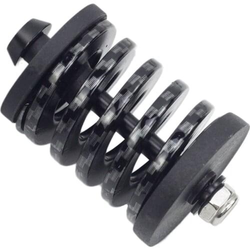 SILVEROCK Bicycle Rear Wave Spring Suspension Shock for Brio Booster 3 Sixty 360 Bike Three Layers Bicycle Accessories