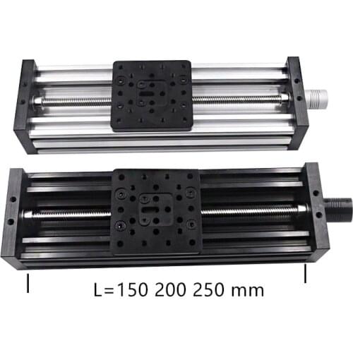 LINK CNC 3d Printer Openbuilds Z-axis Lead Screw T8 Diy C-beam Sliding Table 150mm 200mm 250mm Linear Actuator Bundle Kit