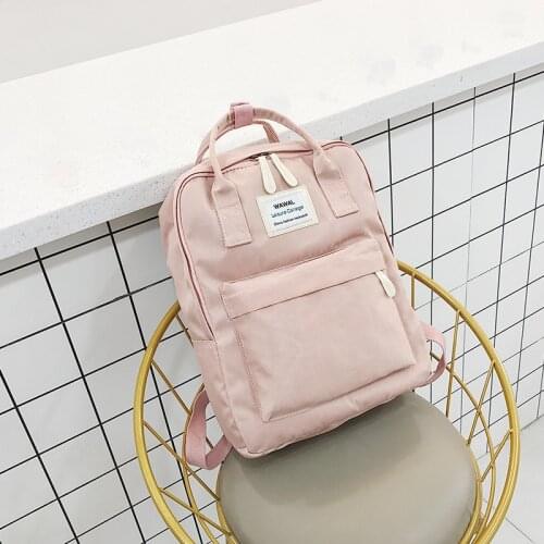 Campus Women Backpack School Bag for girls Shoulder Bag Canvas Female Bagpack Laptop Back Packs Nylon Backpack Bolsas Mochila