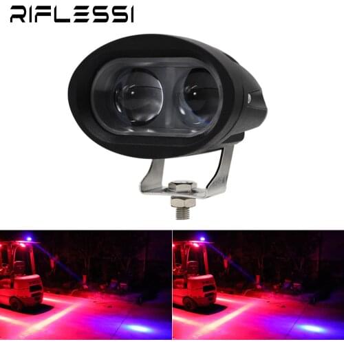 1 x Forklift Warning Signal Lamp 10V - 80V Blue LED Reverse Indicator Light Crane Truck Vehicle Clearance Lights