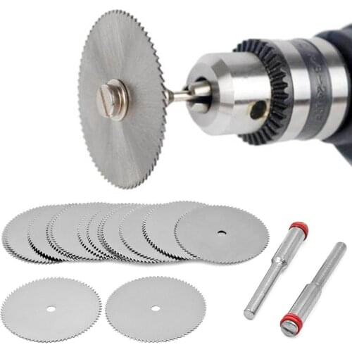 10pcs Woodworking Round Saw Blades Wood Polishing Disc Rotary Cutting Tool For Wood Plastic Cutting Circular Saw Blade Tools