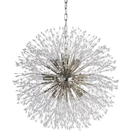 American country wrought iron chandelier dandelion inspired creative chandelier living room bedroom decorative chandelier