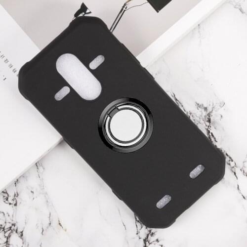 For AGM A9 Back Ring Holder Bracket Phone Anti-Drop And Anti-Scratch Case Cover TPU Soft Silicone On AGMA9 H1