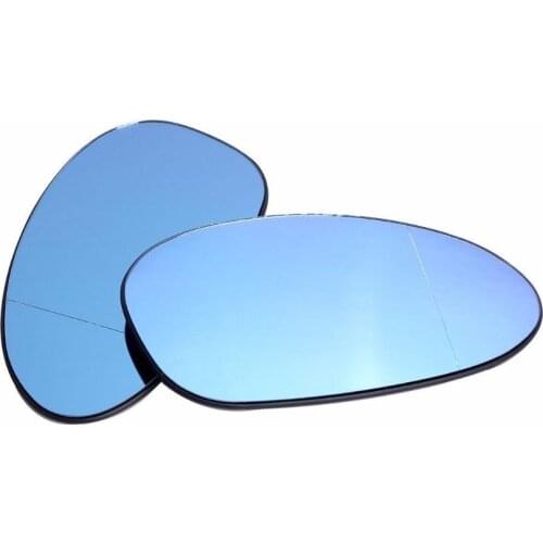 For BMW E82 E90 E91 E92 E46 OEM Door Mirror Glass - Heated (Blue Glass)