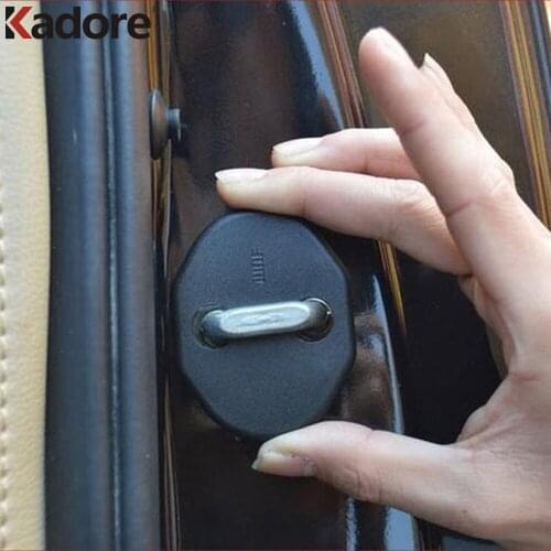 For MAZDA 2/ 6/CX-5 CX5 For Mitsubishi Lancer Galant Lancer 2010 2011 2012 Plastic Door Lock Buckle Cover Car Doors Protector