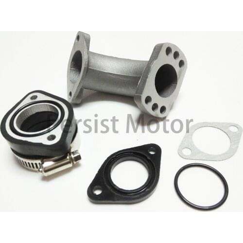 Dirt Pit Bike Carb Carburetor Rubber Mainfold Adapter Inlet Intake Pipe Kits For Mikuni VM22 VM24 OKO KOSO KEIHIN PE24 PE26 PE28
