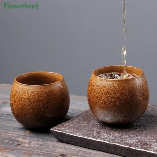 Ceramic Porcelain Kung Fu Tea Cup Teaware Large Tea Set Single Cup Master Cup Ru Kiln Cup