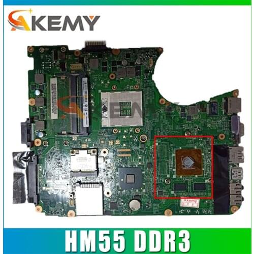 AKEMY Main Board A000076410 DABL6DMB8F0 For toshiba satellite L655 Laptop Motherboard HM55 DDR3 full test