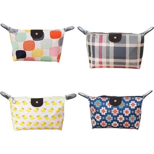 New Women fashion Portable foldable Cosmetic pouch Makeup Bag washing Bag kpop female Travel Toiletry Organizer Case Storage bag