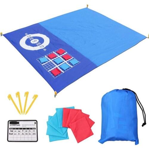 Beach Mat Magic Sand Beach Towels Blanket Portable Anti Sand Matl Beach Mat With Pockets Dropshipping Camping Mat