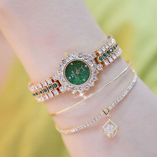 Luxury Women Watches Diamond Famous Brand Elegant Dress Quartz Watches Ladies Rhinestone Wristwatch Relogios Femininos